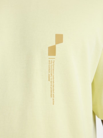 T-Shirt ' Reco ' CHASIN' en jaune