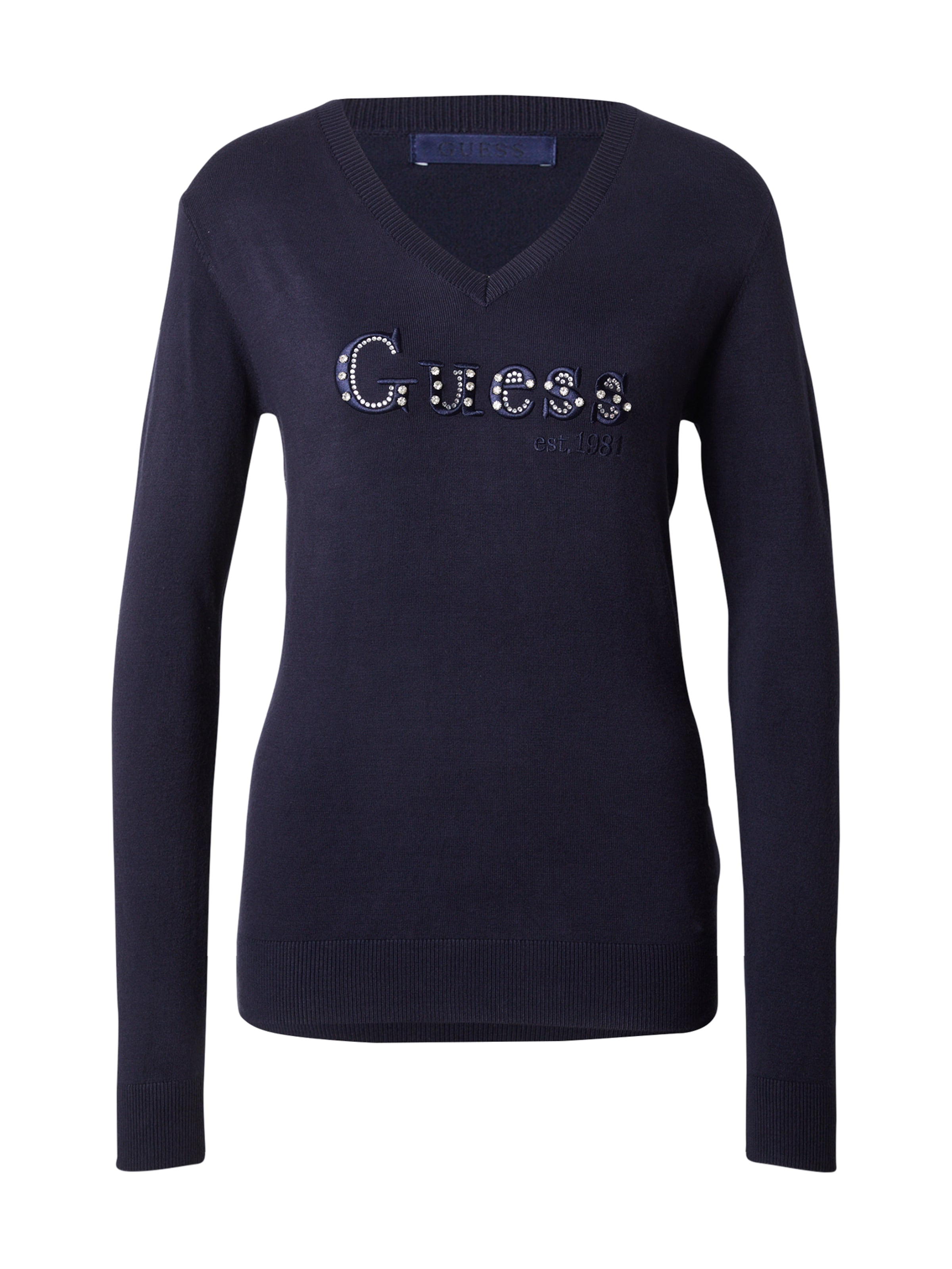 GUESS Pulover 'KENZIE' | modra barva: sprednja stran