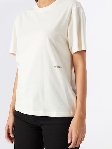 Soulland T-Shirt 'Cea' in Weiß