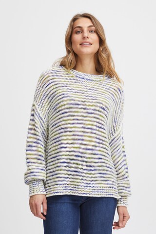 Fransa Sweater 'Lea' in Mixed colors: front