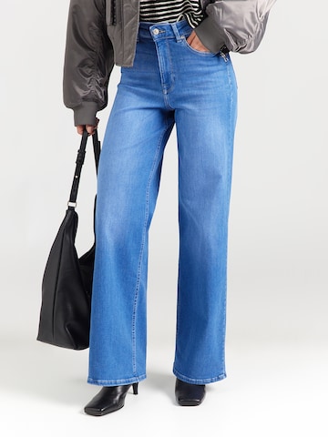 ONLY Wide leg Jeans 'ONLMADISON BLUSH' in Blauw: voorkant