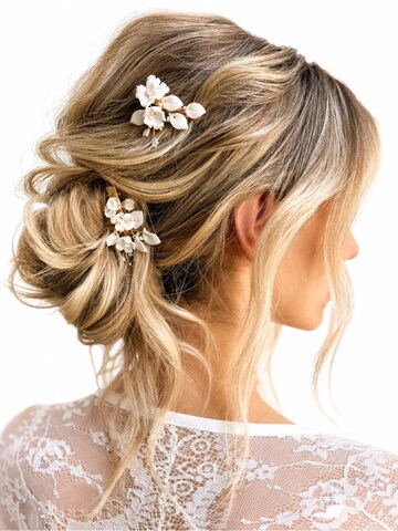 Ornement pour cheveux 'Vanessa' Sally Jane Bridal en or