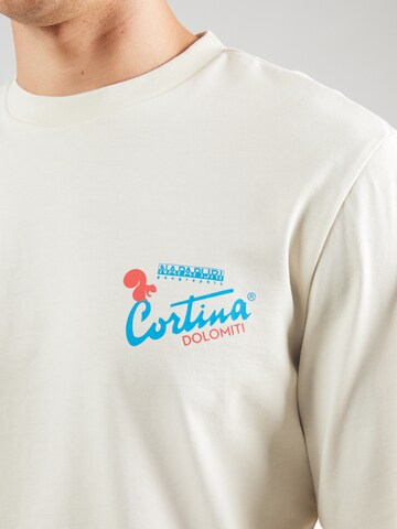 NAPAPIJRI - Camiseta 'S-FIEMME' en beige