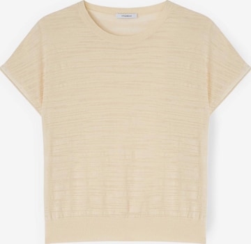 Maglietta di MOTIVI in beige: frontale