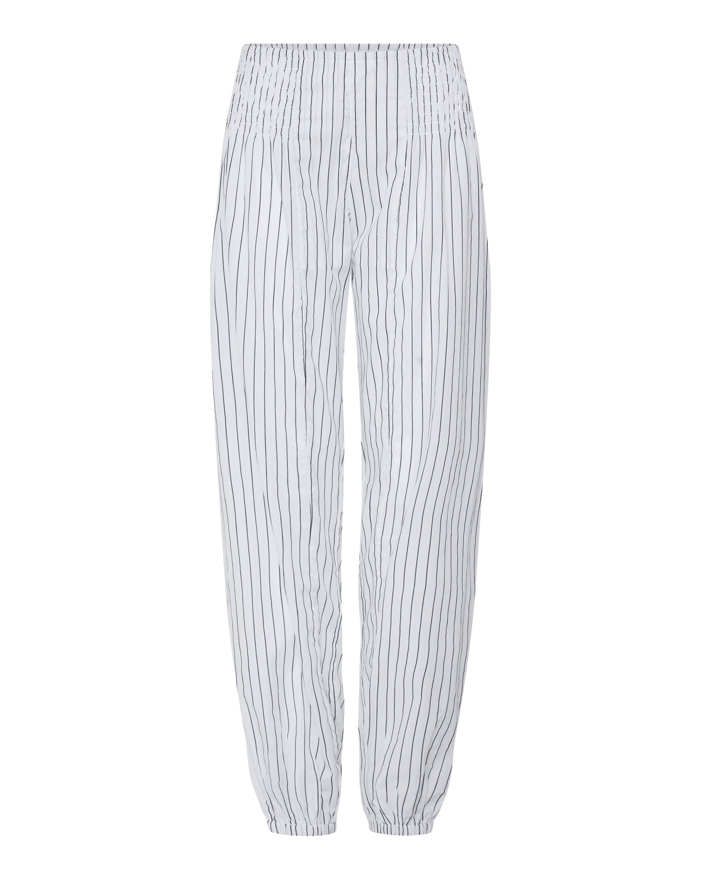PULZ Jeans - Tapered Calças ' PZJill ' em branco: frente