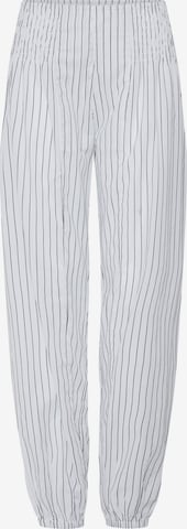 PULZ Jeans - Tapered Calças ' PZJill ' em branco: frente