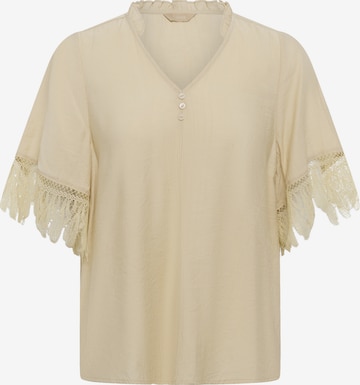 Chemisier 'Brenna' CULTURE en beige : devant