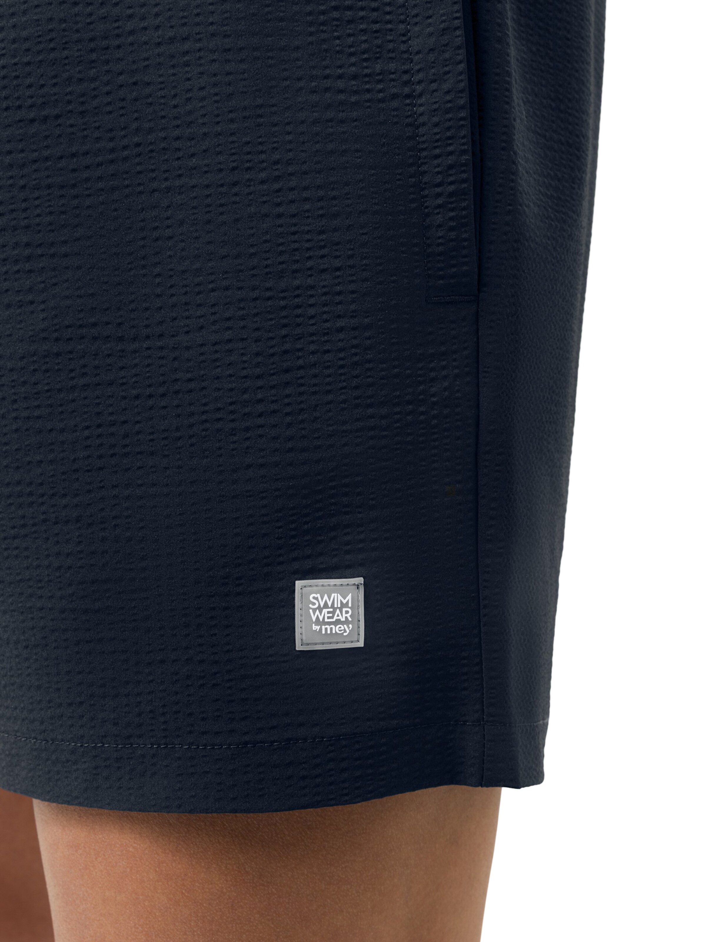 Mey Swimming shorts 'Coastal Crinkle' in Blue