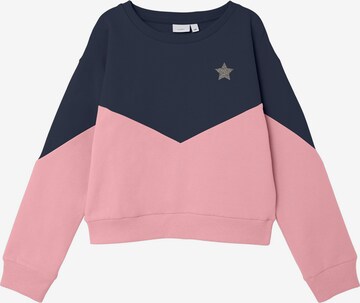 NAME IT Sweatshirt in Roze: voorkant