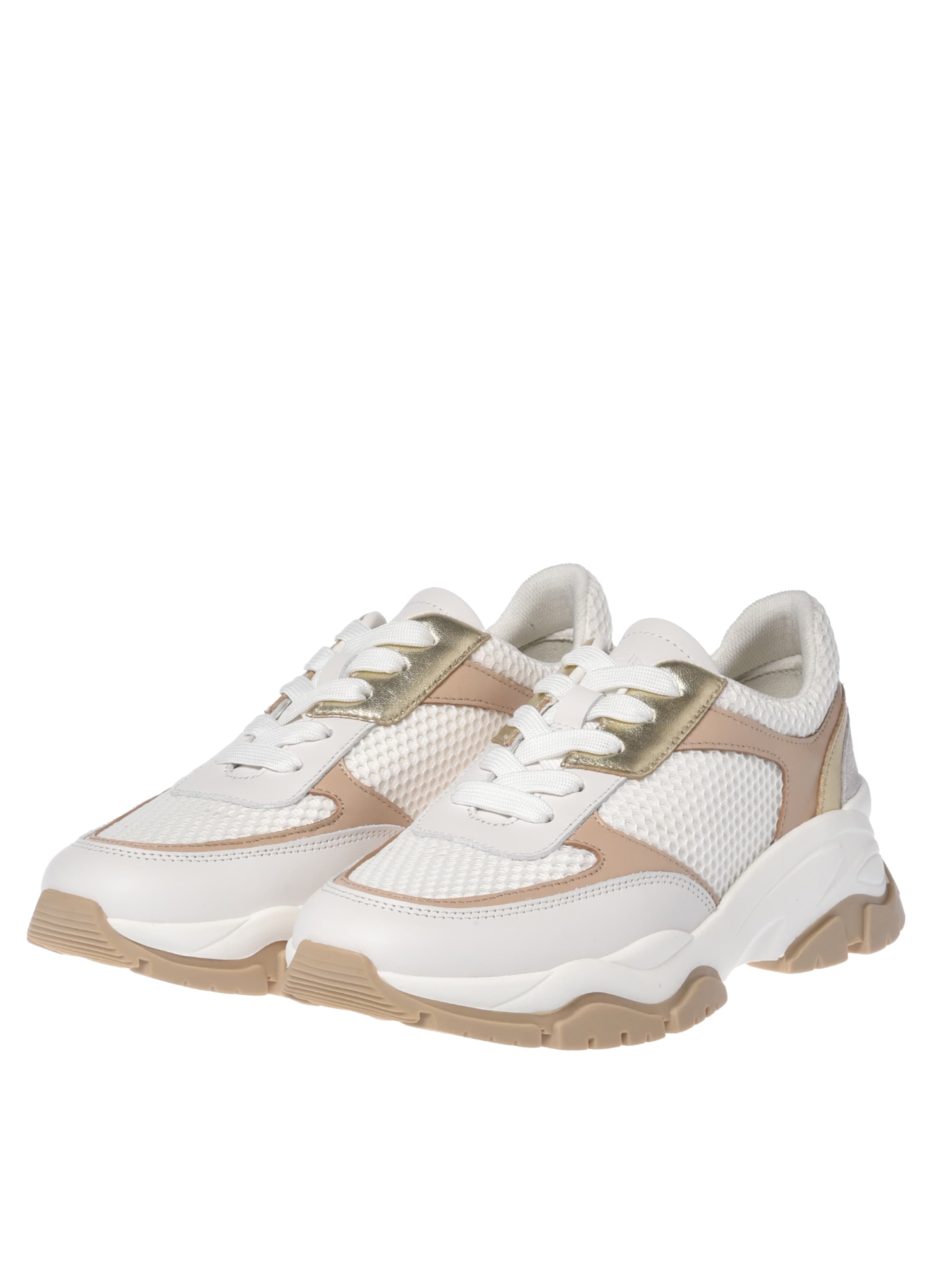 BALDININI Platform trainers in White