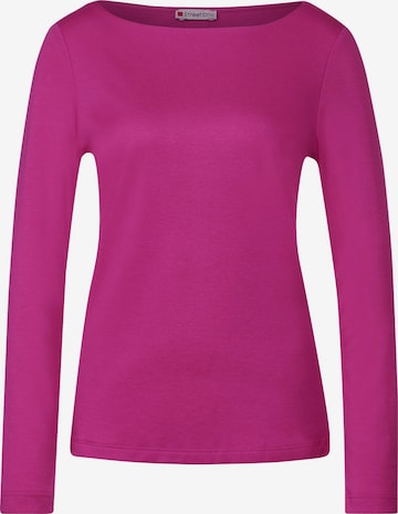 STREET ONE Shirt 'New Lanea' in Pink: predná strana