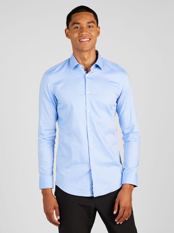 mėlyna HUGO Standartinis modelis Marškiniai 'Koey': priekis