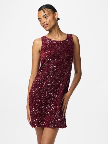 PIECES Платье 'PCKAM' в Красный: спереди