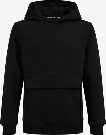 WE Fashion Sweatshirt in Zwart: voorkant