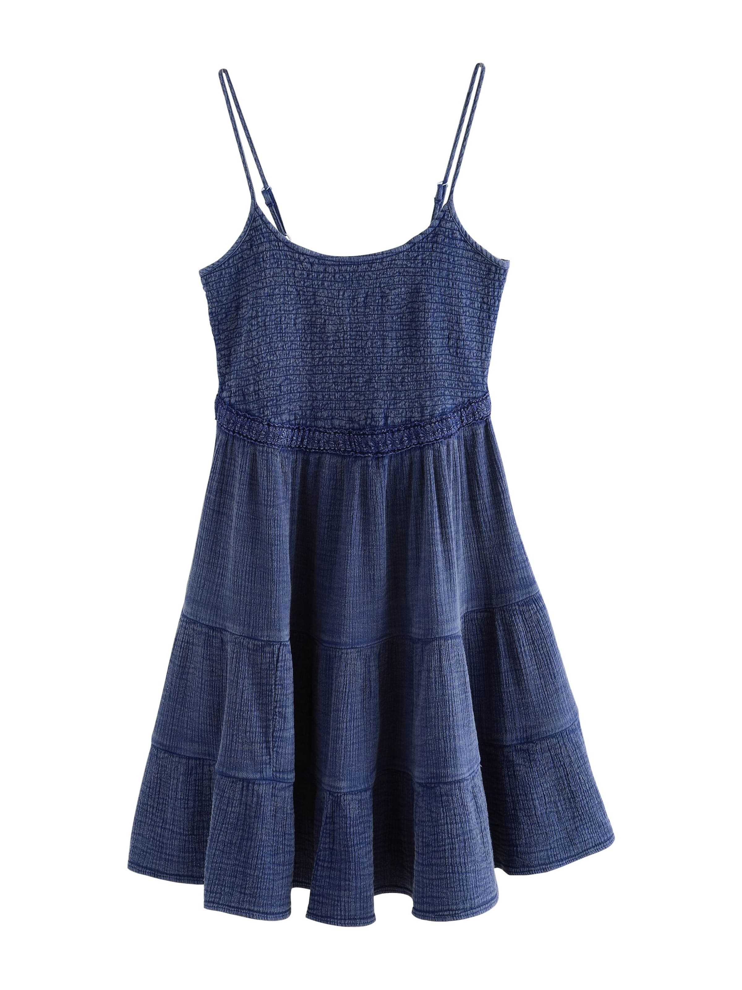 Next Jurk in Blauw: voorkant