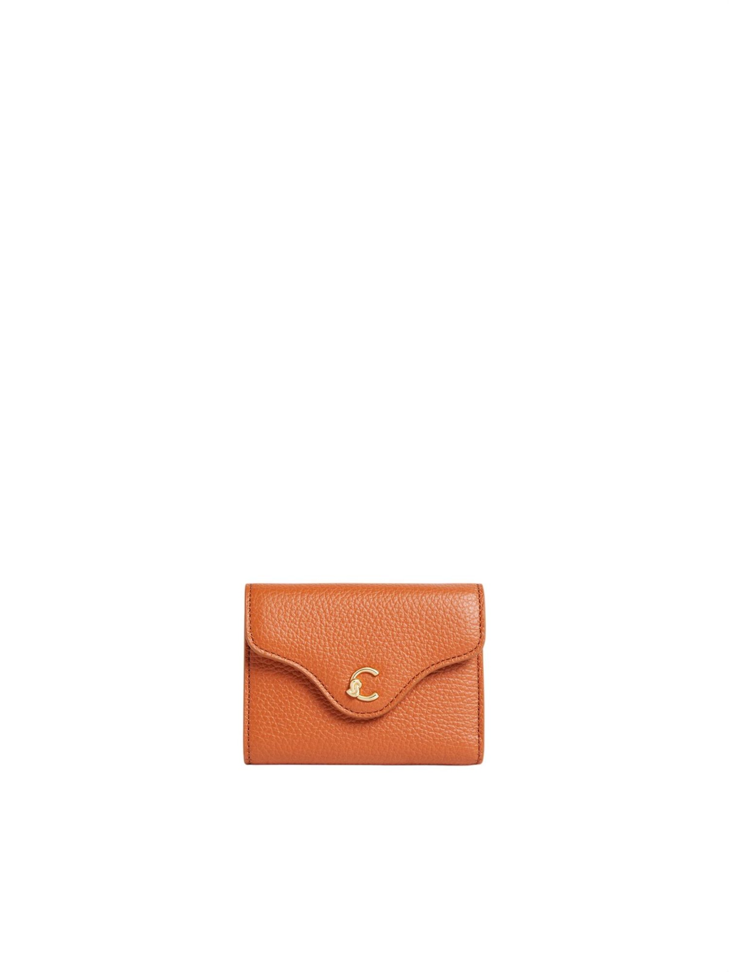 Coccinelle Wallet 'COCCINELLE C-Me S26 9' in Orange: front