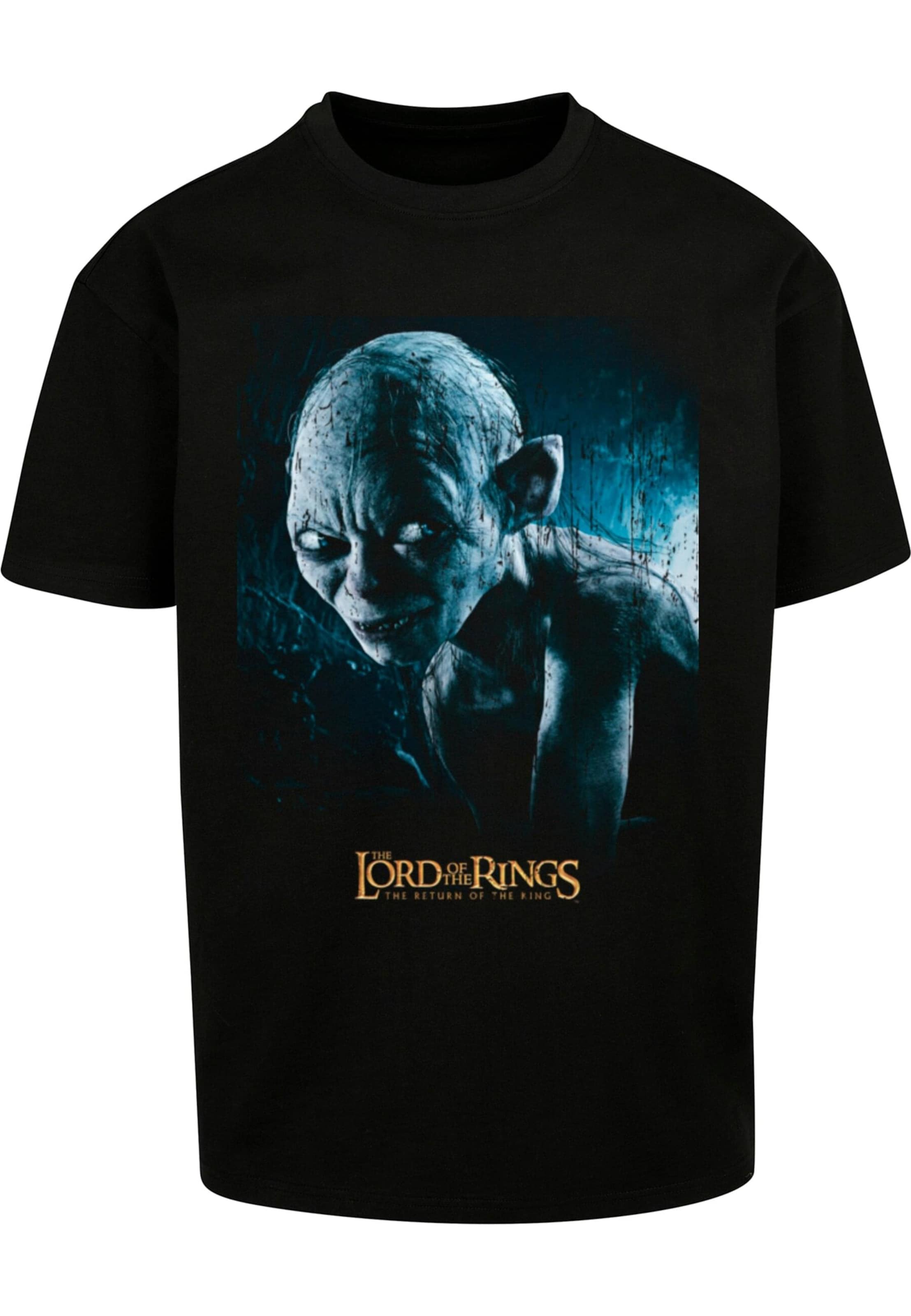 Merchcode Shirt 'Lord of the Rings - Gollum' in XXXL in Mixed colours / Black, Item view