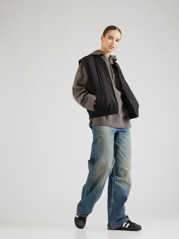 WEEKDAY Sweter 'Marla' w kolorze szary