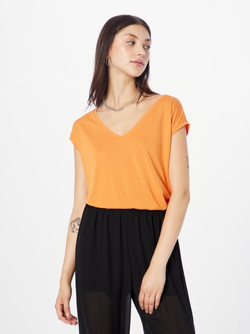 PIECES Shirt 'KAMALA' in Orange: front