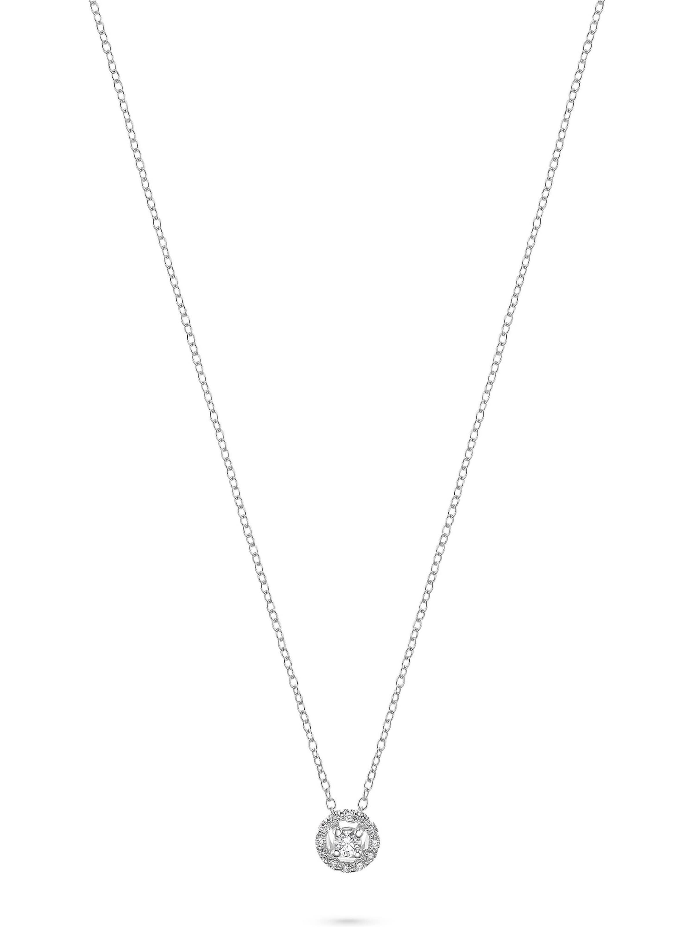 CHRIST Kette in Weiß: Vorderseite