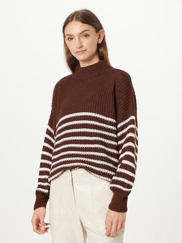 Hailys Sweater 'Muriel' in Brown: front