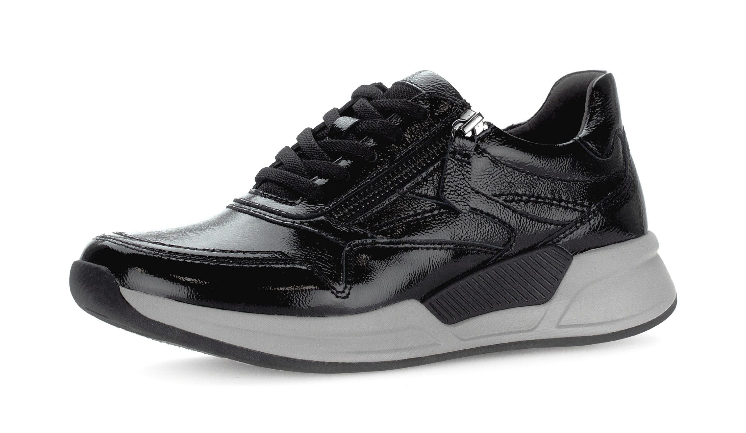 Gabor Rollingsoft Sneaker in Schwarz: Vorderseite