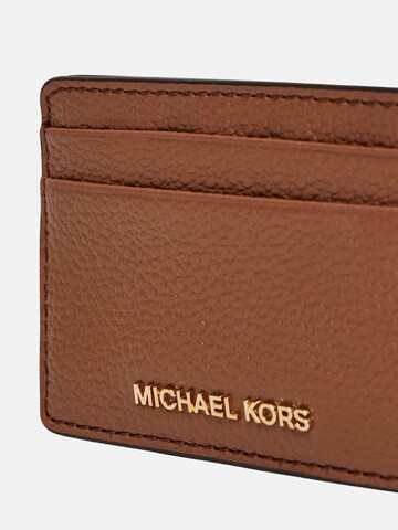 Michael Kors Peněženka 'MICHAEL KORS CARD CASE Portafoglio' – hnědá