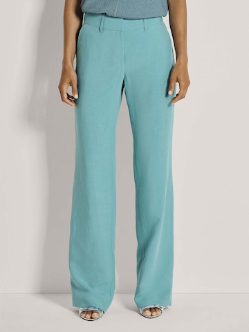 Wide Leg Pantalon MADELEINE en bleu : devant
