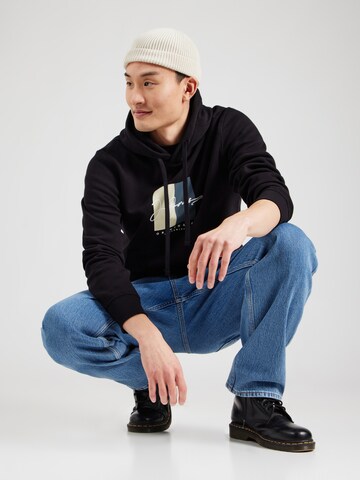 Felpa 'FREDERIKSBERG' di JACK & JONES in nero