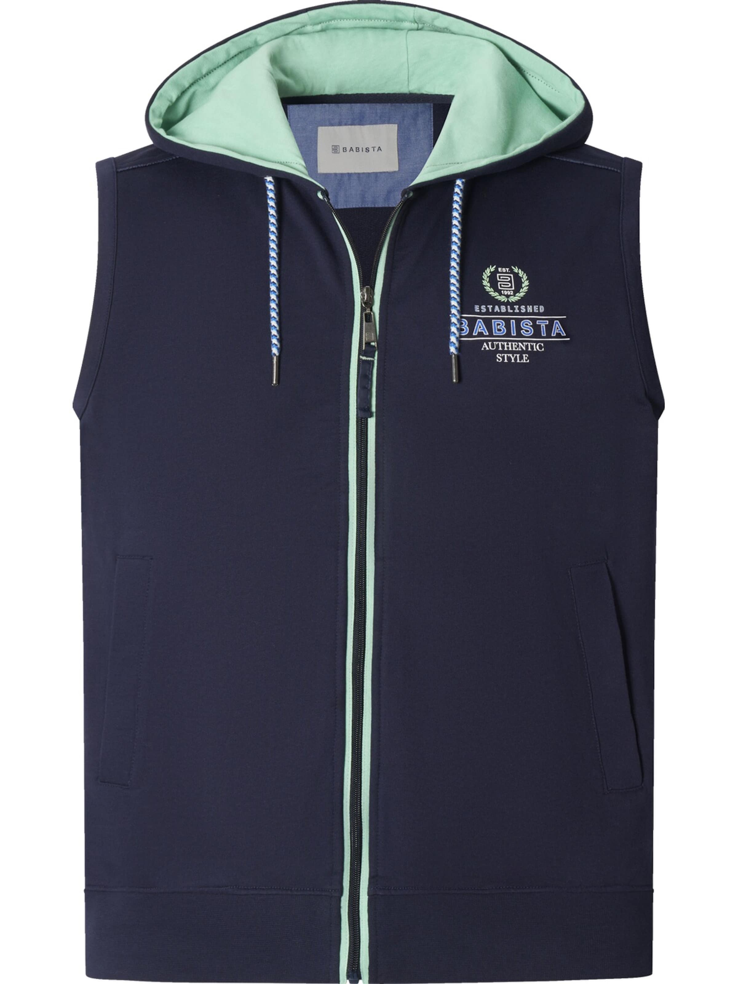 BABISTA Weste 'Martano' in Blau: Vorderseite