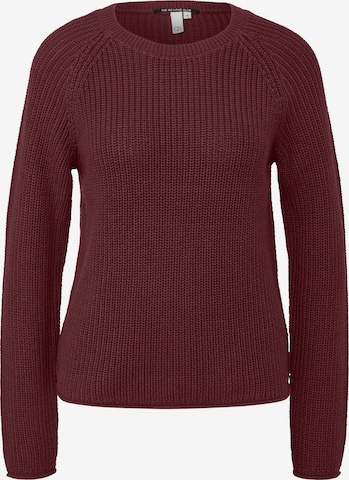 Pullover di QS in rosso: frontale