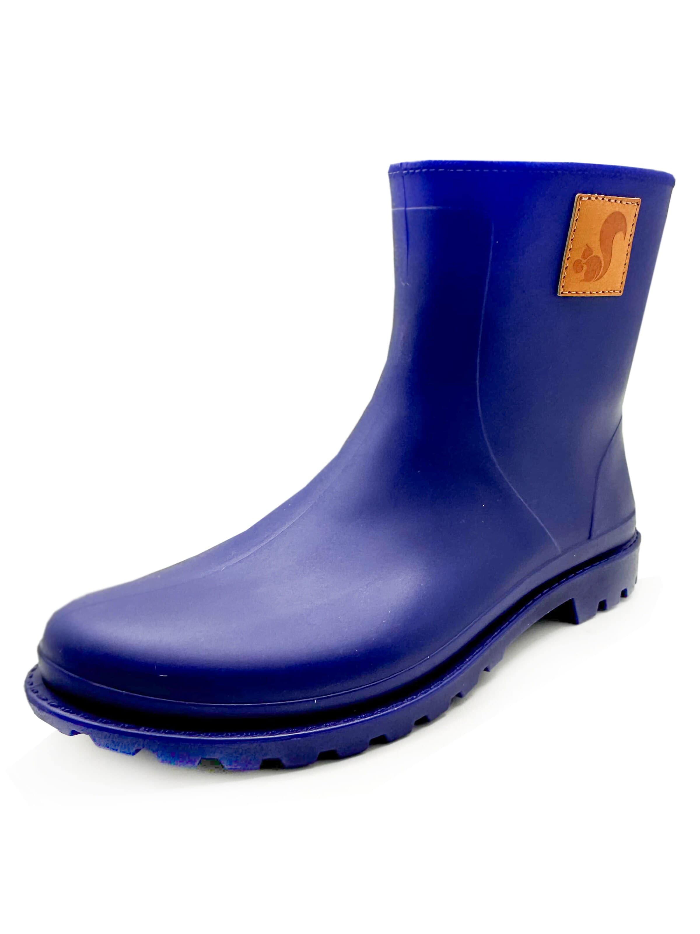 thies Rubber Boots in Blue: front
