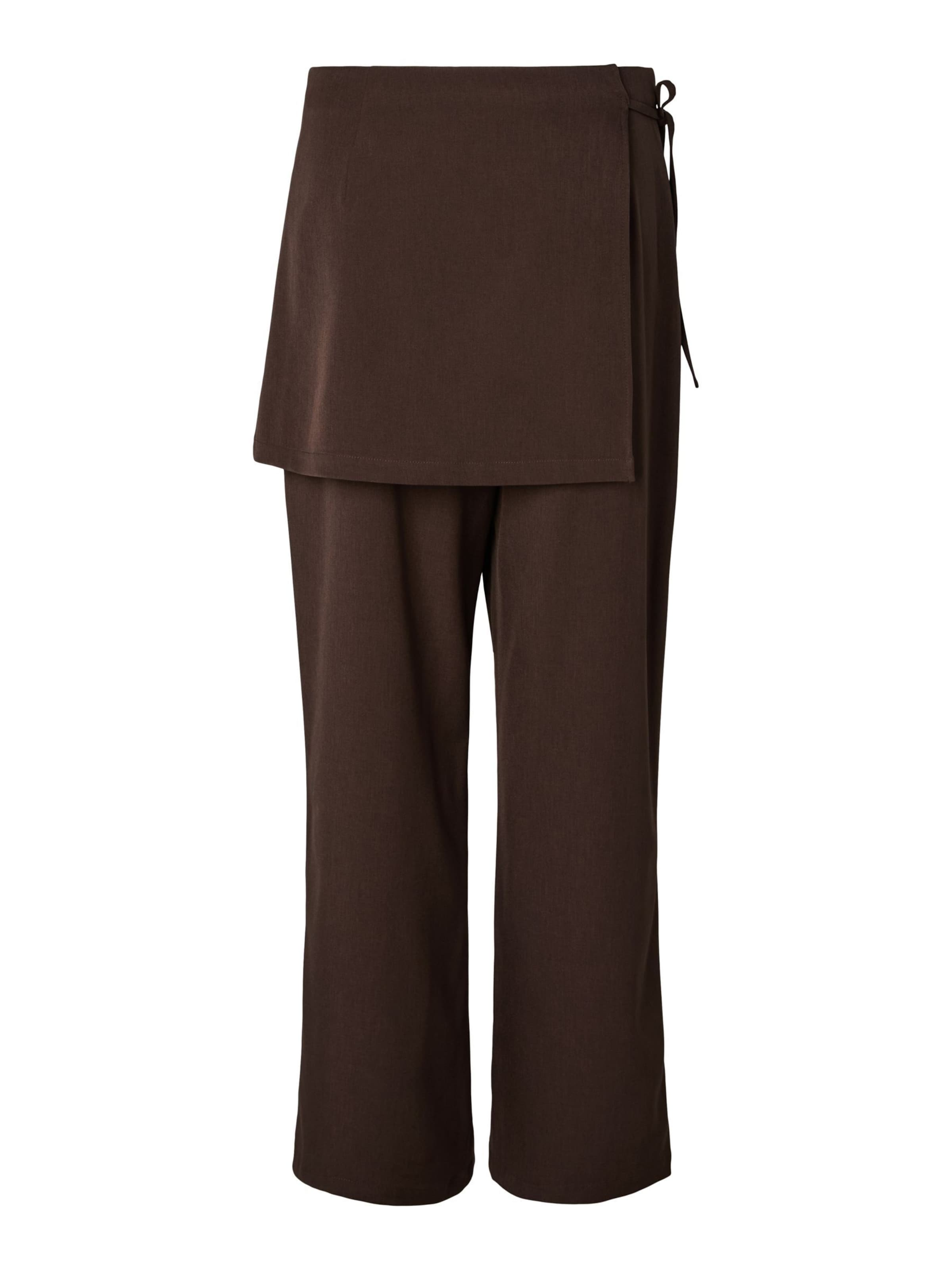 regular Pantaloni 'PCJossa' di PIECES in marrone