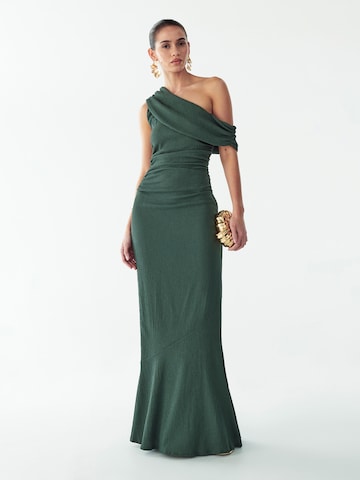 St MRLO Evening dress 'CROIX ' in Green