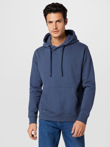 Hailys Men Sweatshirt 'Soeren' in Blauw: voorkant