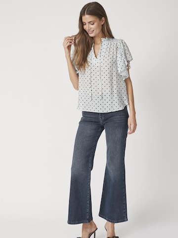 co'couture Blouse 'Dionne' in Blauw