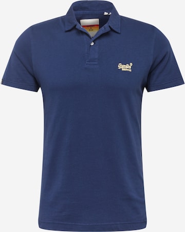 Superdry Shirt 'Beach' in Blauw: voorkant