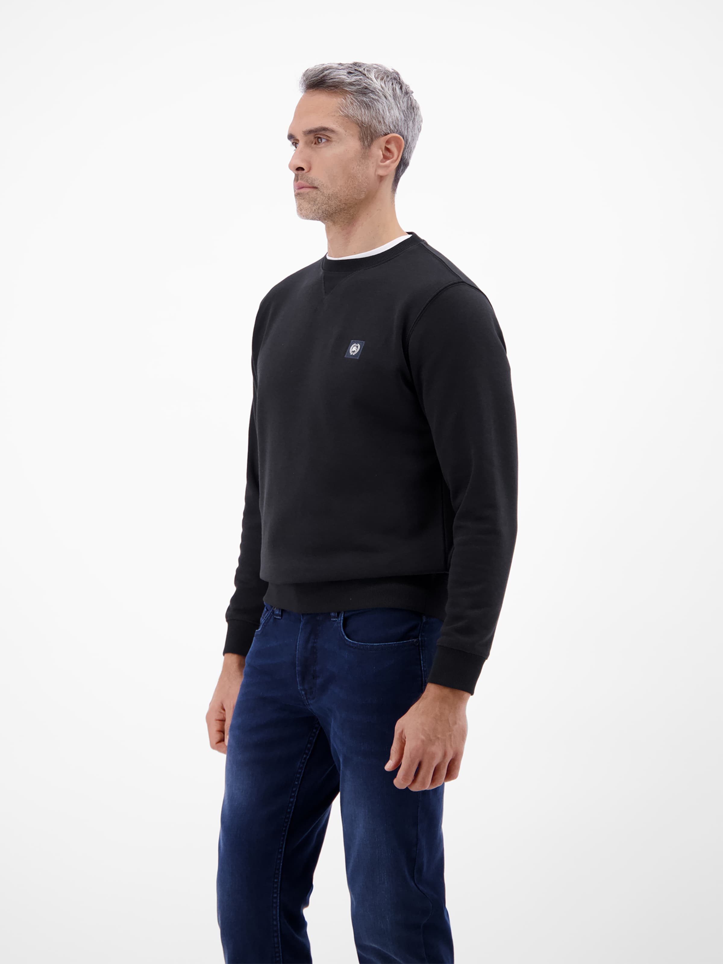 LERROS Sweatshirt in Schwarz