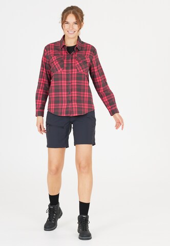 Whistler Athletic button up shirt 'Taurus' in Red