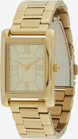 MICHAEL Michael Kors Аналоговые часы 'ESSEX' в Золотой: спереди