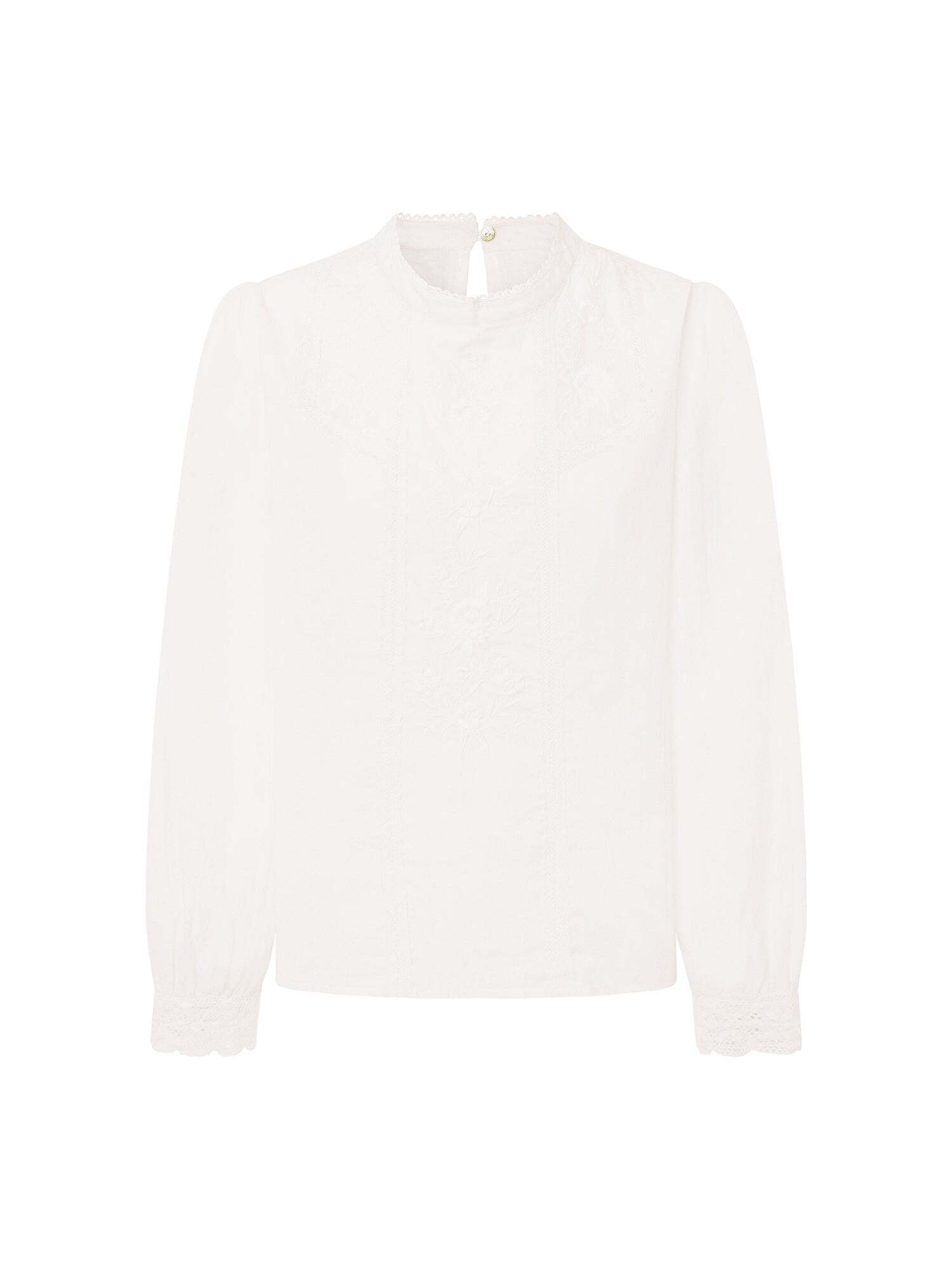 Pepe Jeans Bluse ' PRIMROSE ' in Weiß: Vorderseite