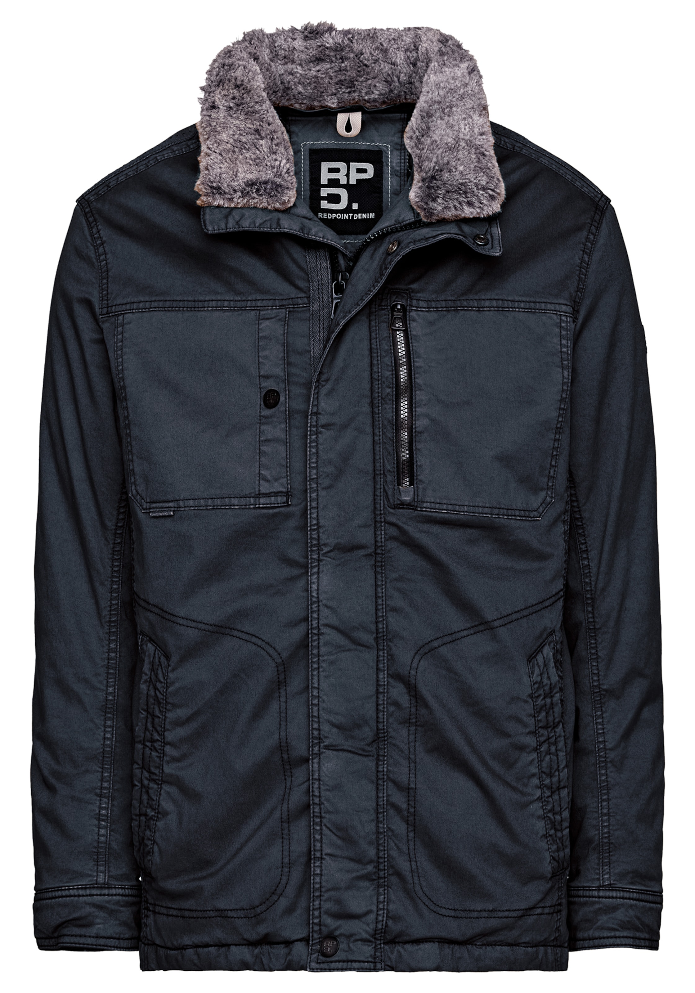 REDPOINT Winterjacke in Blau: Vorderseite