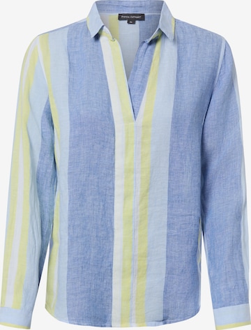 Franco Callegari Bluse in Blau: Vorderseite