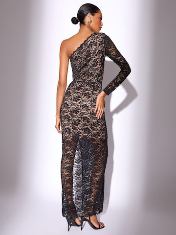 LipsyVečernja haljina - crna boja