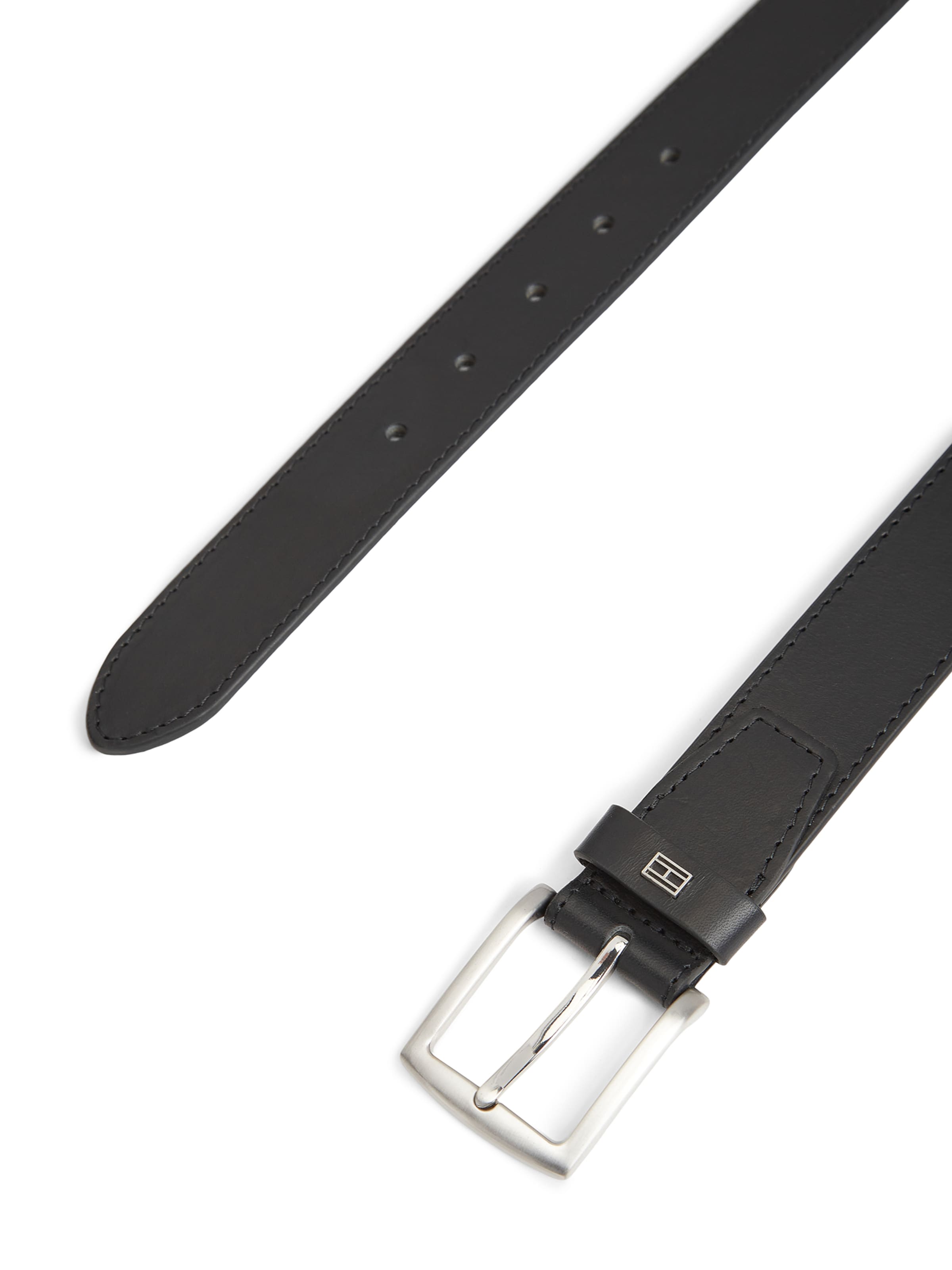 TOMMY HILFIGER Opasek 'DENTON 3.5' – černá