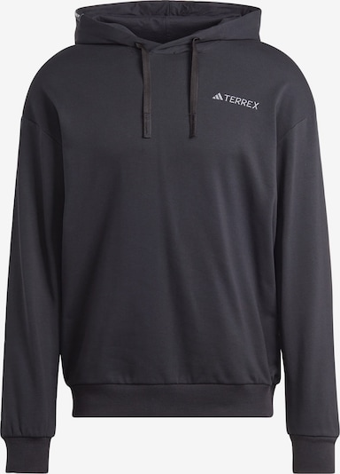 ADIDAS TERREX Sportsweatshirt in grau / schwarz, Produktansicht