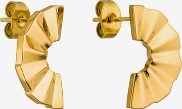 PURELEI Ohrringe 'Fan' in Gold: Vorderseite