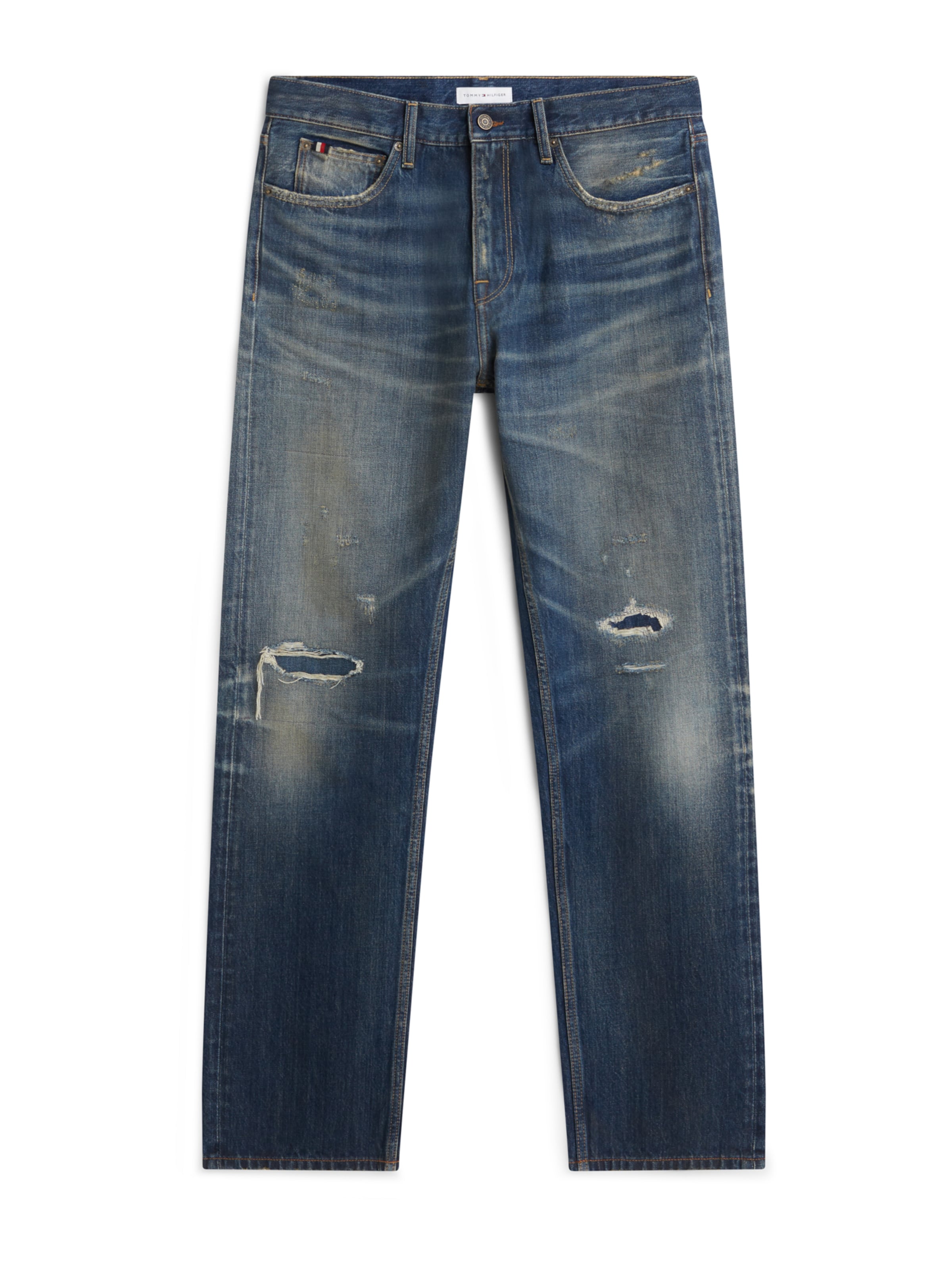 Regular Jeans 'DOVER' de la TOMMY HILFIGER pe albastru: față