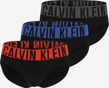 Calvin Klein UnderwearSlip 'Intense Power' - crna boja: prednji dio