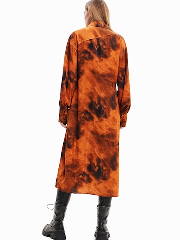 Robe-chemise 'BEATRIZZE' Desigual en orange